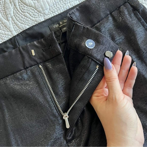 NWT - Rag & Bone - Razor Pants - Black - Picture 6 of 13